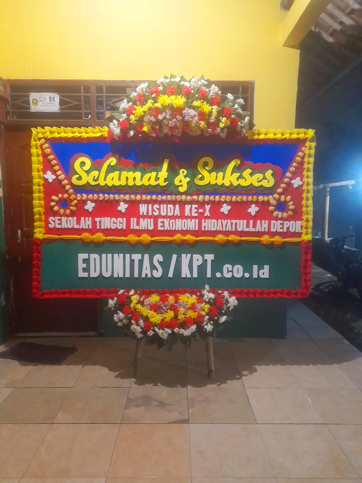 Bunga Selamat & Sukses RF10